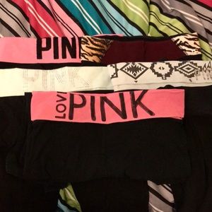 Victoria Secret PINK Yoga- 2 Capris and 3 Pants